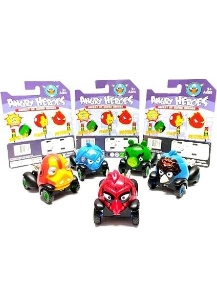 Angry Heros Beşli Sinirli Super Kahraman Karakter Sesli Araba +Hediye fiyatları