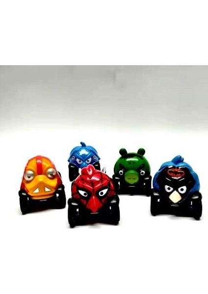 Angry Heros Beşli Sinirli Super Kahraman Karakter Sesli Araba +Hediye modelleri