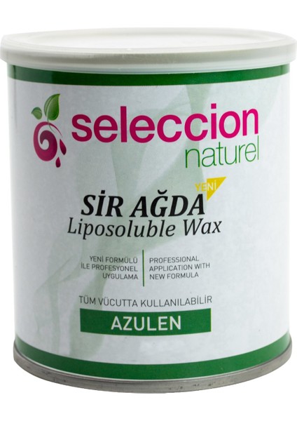 Naturel Kavanoz Sir Ağda Azulen 800 ml