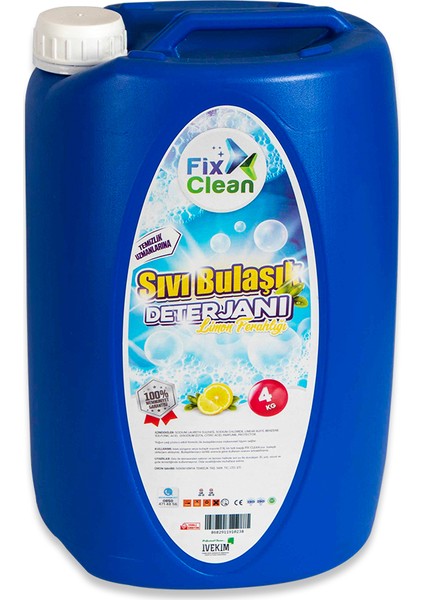 Sıvı Bulaşık Deterjanı Limon Ferahlığı 4 kg fiyatları