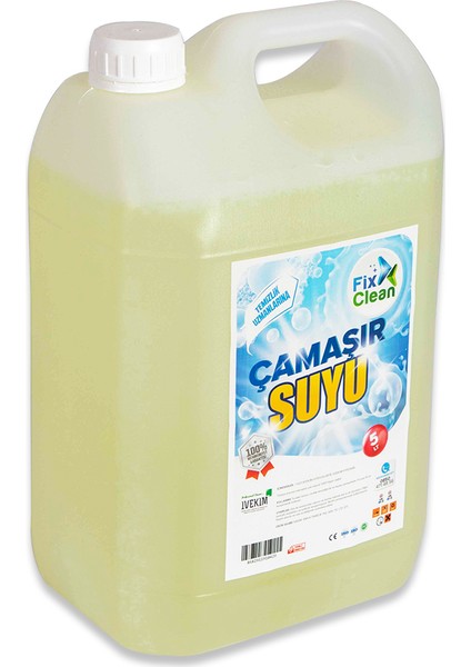 Fix Clean Klasik Çamaşır Suyu 5 Lt