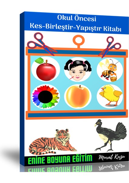 Okul Öncesi Kes Yapıştır Kitabı