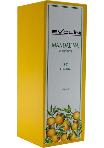 Mandalina Kolonyası Cam 250 ml