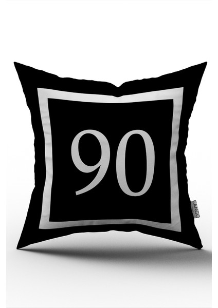 Rakamlı Dijital Baskı Kırlent Kılıfı 90