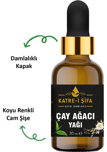 Doğal Cilt Serumu Çay Ağacı Yağı 30 ml modelleri