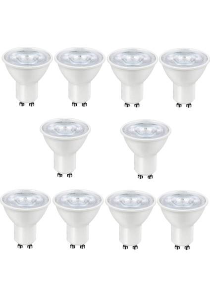 Led Value 4.5W Sarı Işık Gu10 Duy 350 lm 10 lu Paket