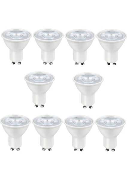 Led Value 4.5W Sarı Işık Gu10 Duy 350 lm 10 lu Paket