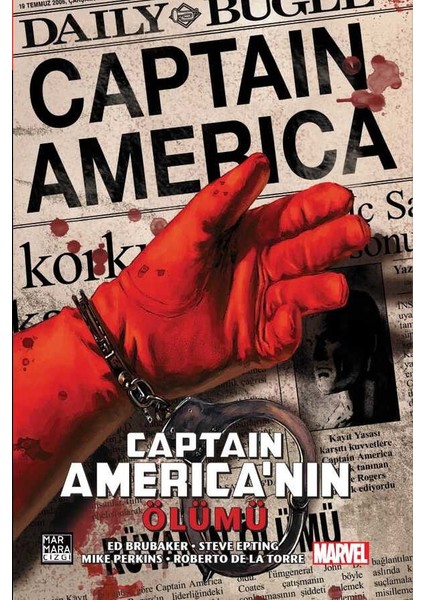 Captain America'nın Ölümü - Sert Kapaklı Özel Edisyon - Ed Brubaker