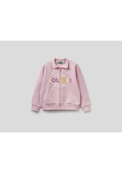 Benetton Yazılı Sweatshirt
