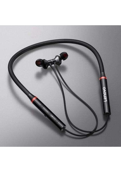 HE05X Manyetik Neckband Kablosuz Bluetooth 5.0 Kulaklık Siyah (İthalatçı Garantilidir)