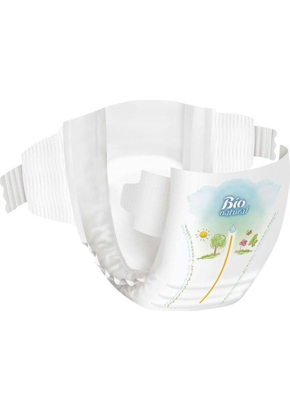 Bio Natural Bebek Bezi 4 Numara Maxi 96'lı