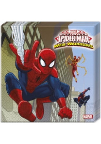 Kağıt Peçete Spıderman Web Warrıors 33*33CM P20