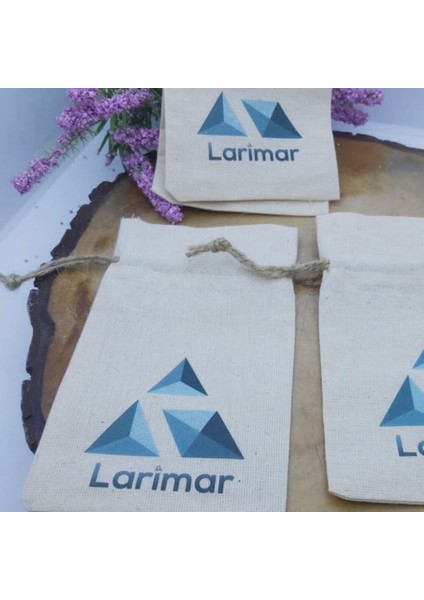 30 Adet Amerikan Bezi Kumaş Keten Kese 9X13 cm Logo Baskılı Kese fiyatları