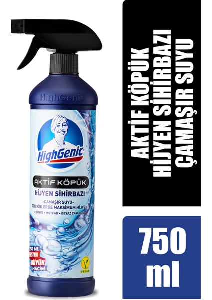 Highgenic Aktif Köpük - Hijyen Sihirbazı 750 ml