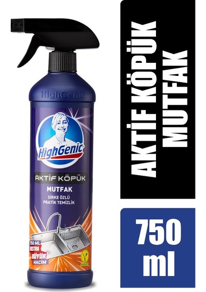 Highgenic Aktif Köpük - Mutfak 750 ml