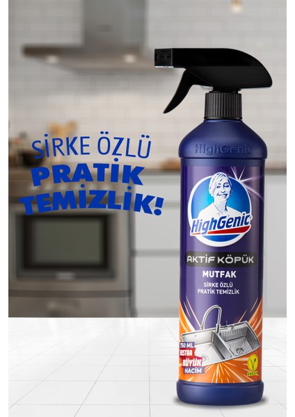 Highgenic Aktif Köpük - Mutfak 750 ml