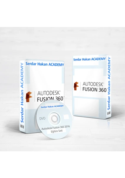 Serdar Hakan Academy Autodesk Fusion 360 2016 Eğitim Seti