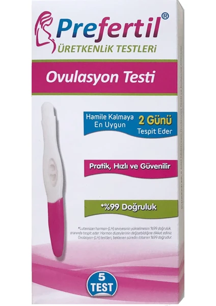 Ovulasyon Testi - 5'li Test