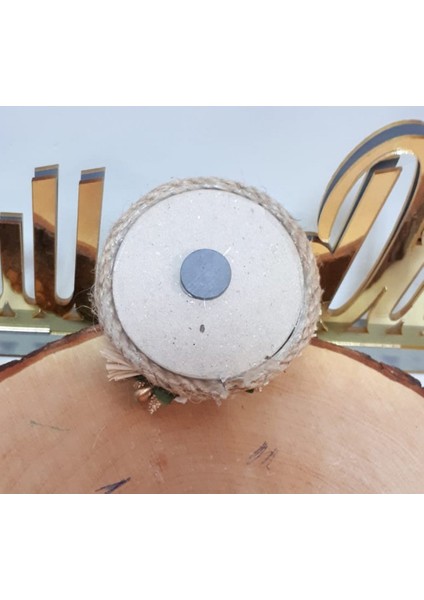 30 Adet Lazer Çiçekli Hasır Etiketli Tabla Bebek Magnetleri fiyatları