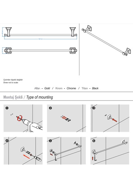 Havluluk Uzun Eiffel Serisi modelleri