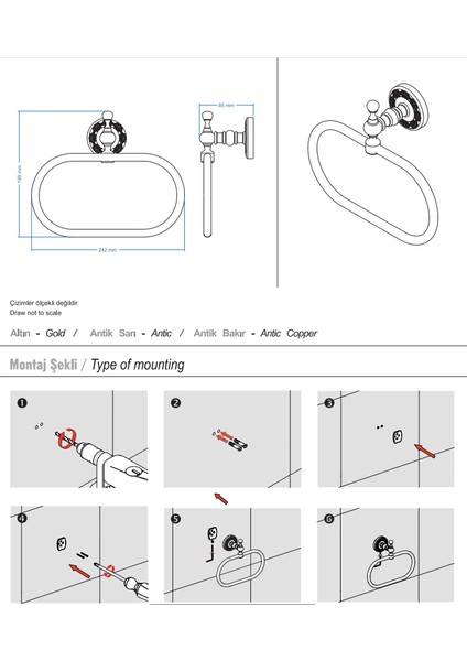 Havluluk Yuvarlak Hürrem Serisi modelleri