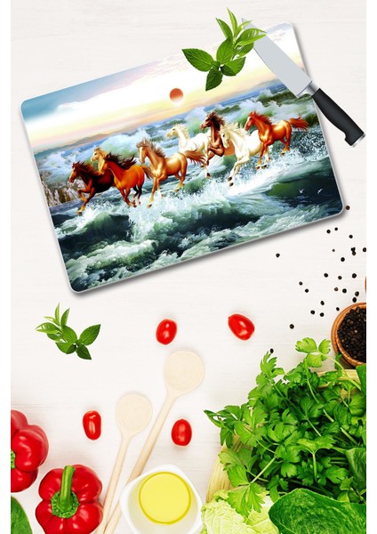 30x40 cm Model 158 Desenli Cam Kesim Tablası fiyatları