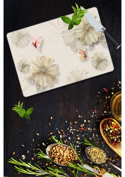 30x40 cm Model 94 Desenli Cam Kesim Tablası