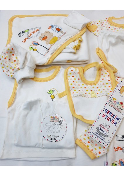 Daisymini 11 Parça Hastane Çıkışı Pamuklu modelleri