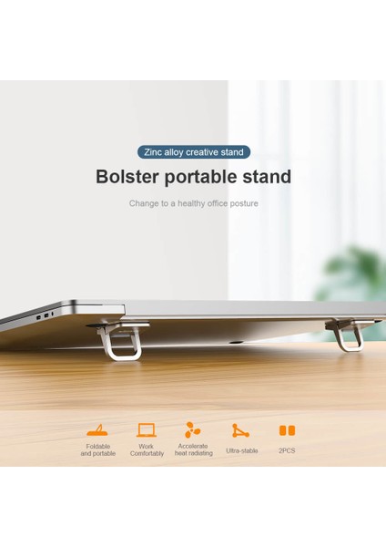 Bolster Taşınabilir Yapışkanlı Mini Laptop Standı