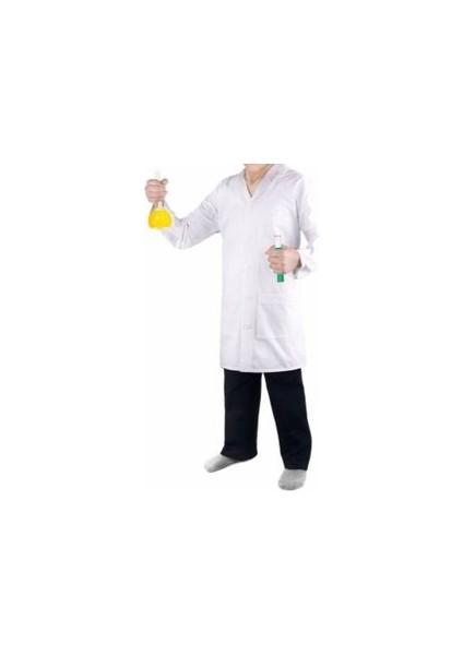 Beyaz Kız-Erkek Çocuk Doktor, Laboratuvar Önlüğü
