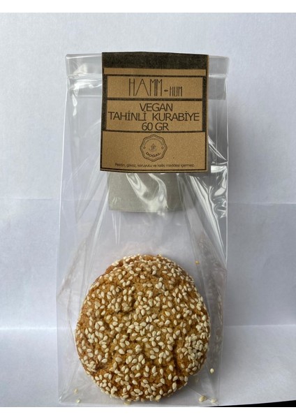 Vegan Tahinli Kurabiye - 60 gr