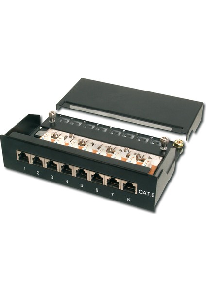 DN-91608SD 8 Port Cat 6 Patch Panel