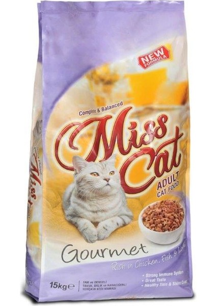 Gourmet Yetişkin Kedi Maması 15 kg