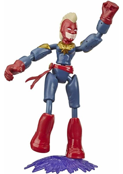 Bend Flex Figür E7377 - Captain Marvel