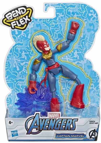 Bend Flex Figür E7377 - Captain Marvel