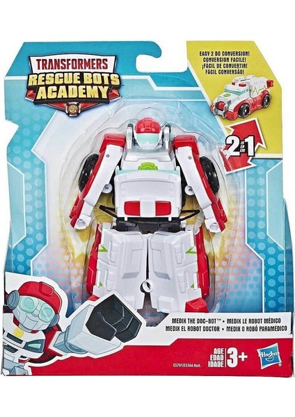 Rescue Bots Academy Figür E5366 - Medix The Dog-Bot