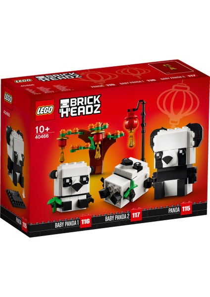 Brickheadz 40466 Chinese New Year Pandas