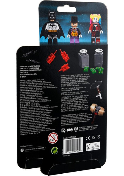 Super Heroes 40453 Batman™ Vs. The Penguin™ Harley Quinn™ modelleri