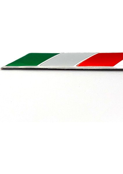 Krom Kaplama Italya Bayrağı Alüminyum Logo Italya Bayrağı Arma modelleri