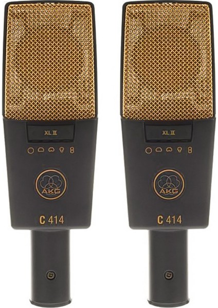C414 Xl Iı Match Pair Condenser Mikrofon Seti