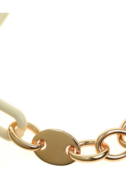 Gold Detaylı Zincir Kolye