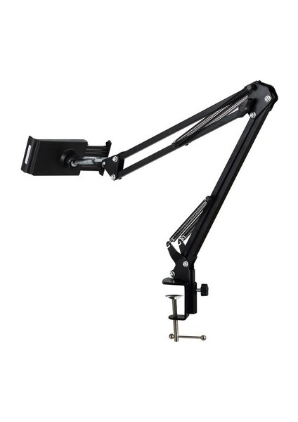 6-11" Uzun Kollu 360 Derece Dönebilen Masa Telefon Tablet Tutucu