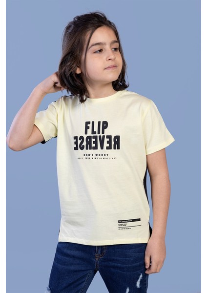 Toontoy Erkek Çocuk Iki Renkli Baskılı Tişört