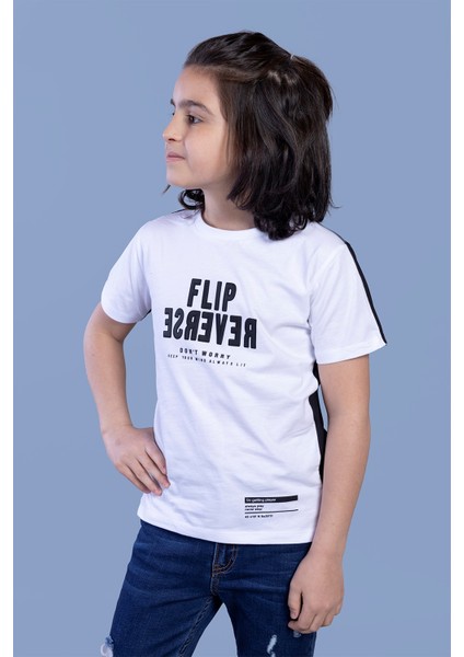 Toontoy Erkek Çocuk Iki Renkli Baskılı Tişört