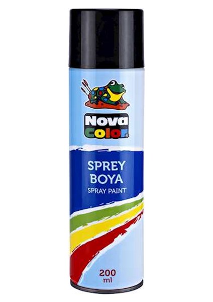 Sprey Boya 200 ml Siyah NC-805