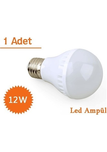 12W Enerji Tasarruflu LED Ampul