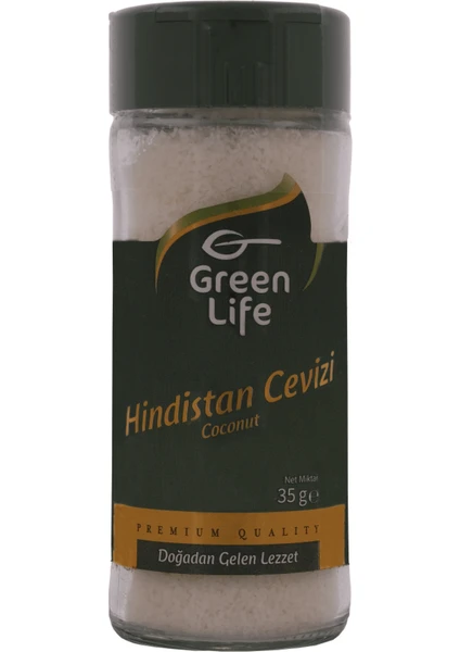 Green Life Hindistan Cevizi - 35 gr - Tuzluklu Cam