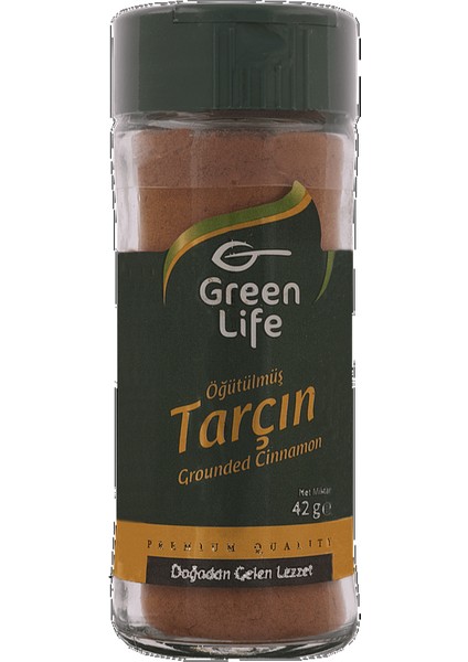 Green Life Tarçın - 42 gr - Tuzluklu Cam