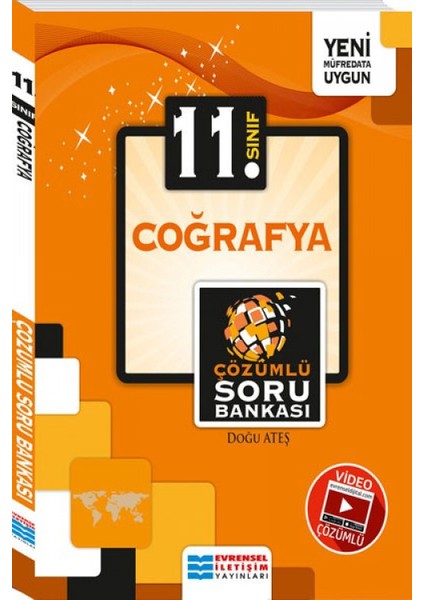 11.Sınıf Coğrafya Video Çözümlü Soru Bankası