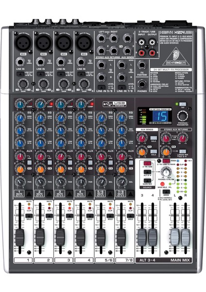 Xenyx X1204USB 12-Kanal Analog USB Deck Mixer